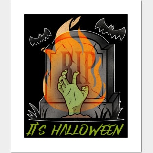 It's Halloween Back From The Dead Design Posters and Art